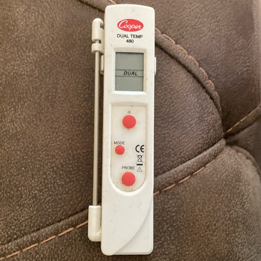 Cooper Dual Temp 480.  Non-contact Infrared Thermometer